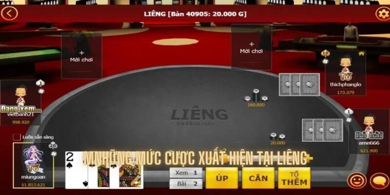 Chọn mức cược phù hợp để mang về phần thưởng hấp dẫn