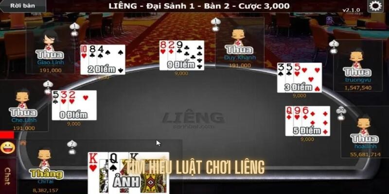 Luật chơi siêu đơn giản với các quy định rõ ràng